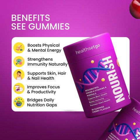 Nourish Gummies x GM